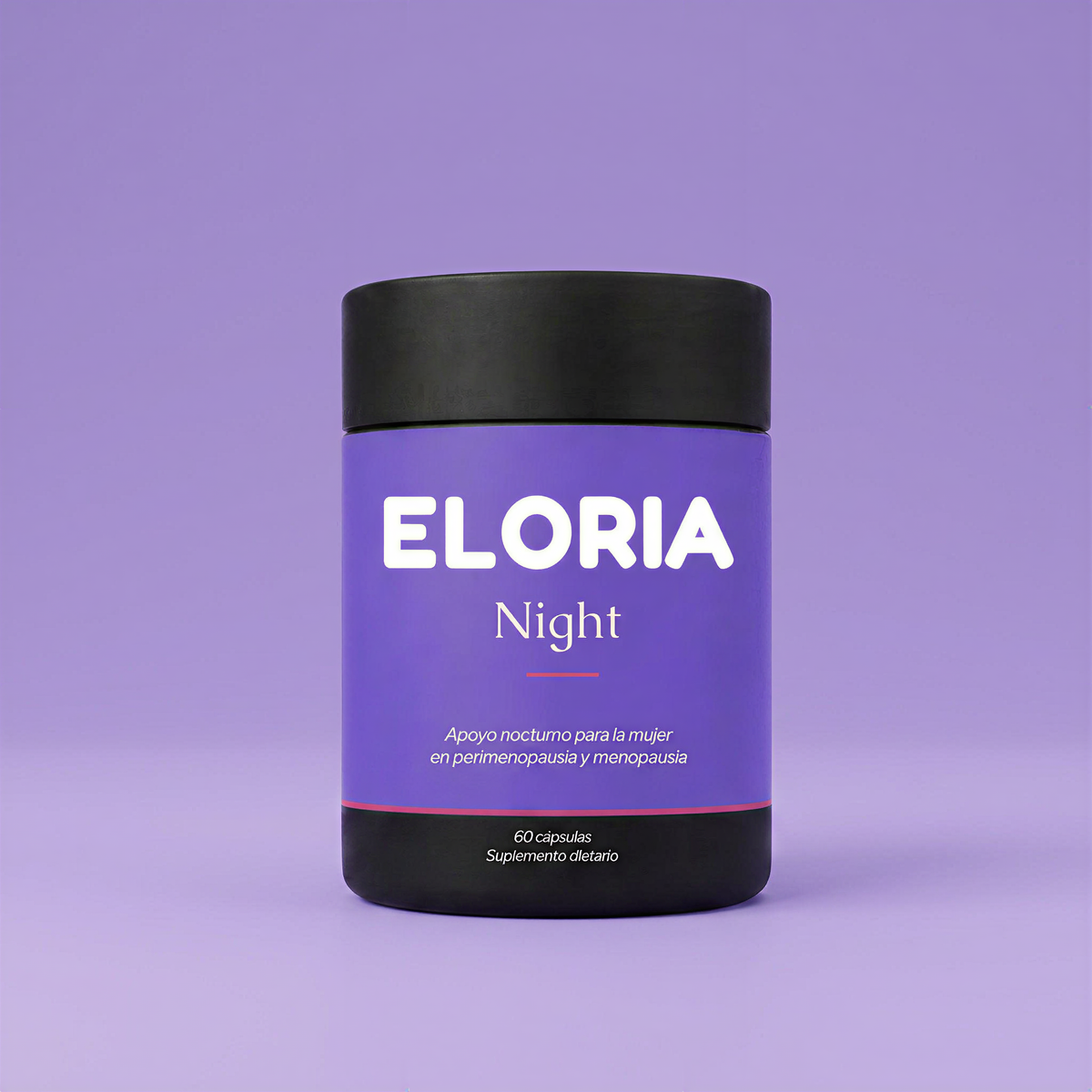 Frasco de Eloria Night, 60 cápsulas